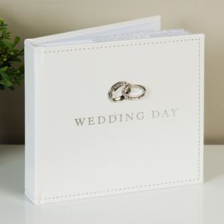 AMORE BY JULIANA® Leatherette Photo Album 4" x 6" - Wedding Product Image