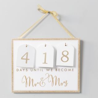 Always & Forever Countdown Calendar To Wedding Product Image