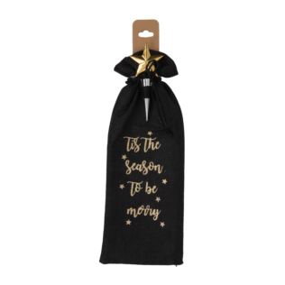 Starry Nights Wine Bag with Stopper Product Image