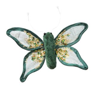Green Butterfly Tree Clip Product Image