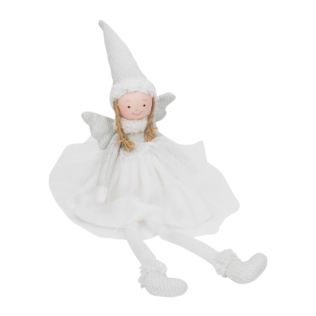 Fairy Queen White Plush Angel Product Image