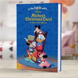 Personalised Mickey's Christmas Carol Disney Book Product Image