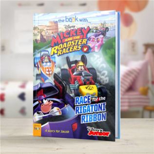 Personalised Disney Mickey and the Roadster Racers Book Product Image
