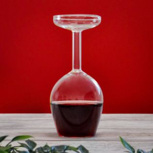 Upside Down Wine Glass Product Image