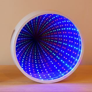 Round Infinity Mirror Light Product Image