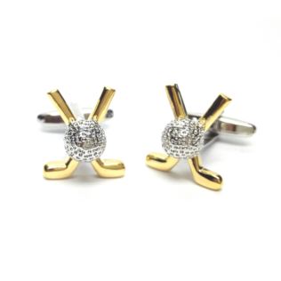 Personalised Golf Club and Ball Cufflinks Product Image