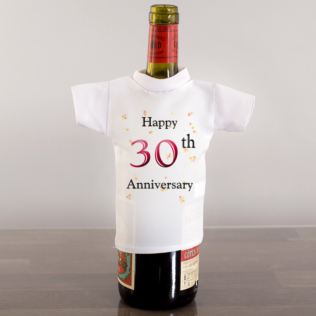 Anniversary Wine Bottle T-Shirt Product Image