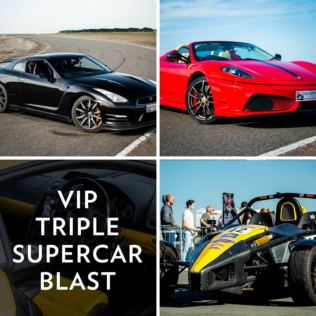 VIP Triple Supercar Blast Product Image