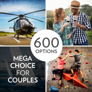 Mega Choice for Couples - Experience Day Voucher Product Image