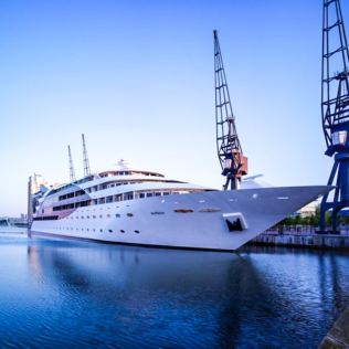 50th Anniversary Yacht Overnight Stay with Dinner and Wine for Two Product Image