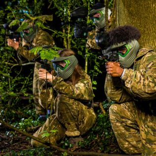 Forest Paintballing for Four with 200 Paintballs Product Image