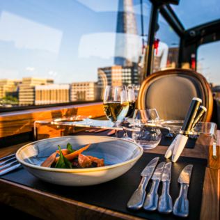 Four Course Lunch for Two at Bustronome London Product Image