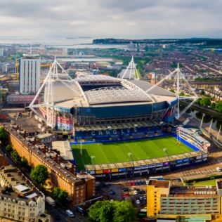 Football Stadium Helicopter Tour for Two Product Image