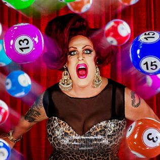 Drag Bingo with Glass of Fizz for Two Product Image
