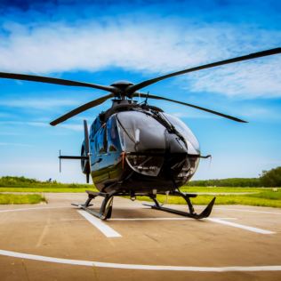 Deluxe Helicopter Flight with a Glass of Bubbly & Chocolates Product Image