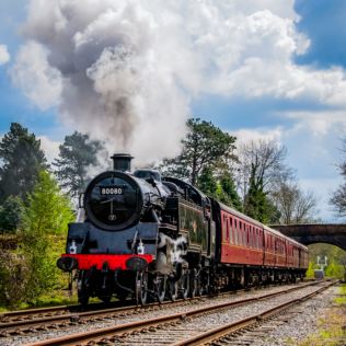 Steam Train Experience for Two at Ecclesbourne Valley Railway Product Image