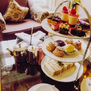 Luxury Afternoon Tea with Bubbly at Rothay Manor for Two Product Image