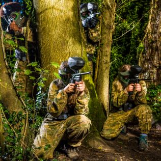 Forest Paintball for Four with 100 Paintballs Product Image