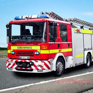 Fire Engine Driving at Prestwold Driving Centre Product Image