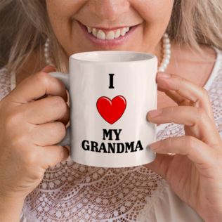 I Heart My Grandma Mug Product Image