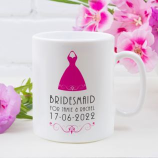 Personalised Bridesmaid Mug Product Image