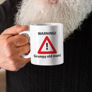 Personalised Grumpy Old Man Mug Product Image