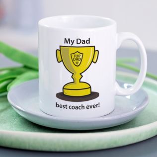 Top Dad Personalised Mug Product Image