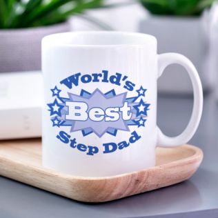 Worlds Best Step Dad Personalised Mug Product Image
