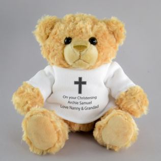 Personalised Baptism Teddy Bear Product Image
