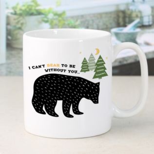 Personalised I Can't Bear To Be Without You Mug Product Image