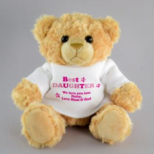 Personalised Best Daughter Teddy Bear Product Image