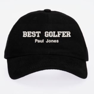 Personalised Embroidered Golfer Cap Product Image