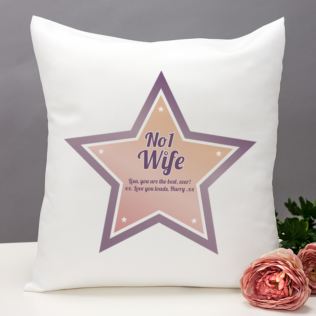 Best Wife Personalised Cushion Product Image