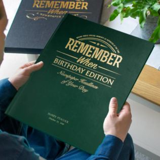 Personalised 18th Birthday Newspaper Book Product Image