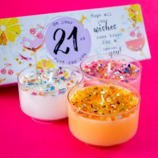 Age 21 Luxury Scented Tealight Candles Gift Set Product Image