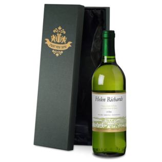 Personalised French White Wine Product Image
