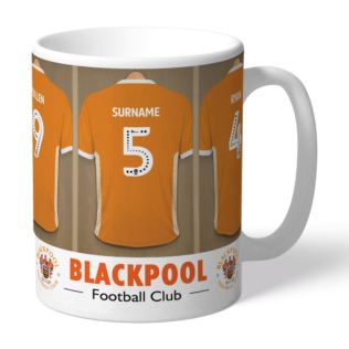 Personalised Blackpool FC Dressing Room Mug Product Image