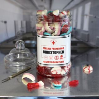 Personalised Edible Anatomy Sweet Jar Product Image