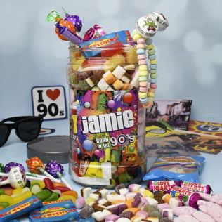 Born In The 90's - Retro Sweet Jar Product Image