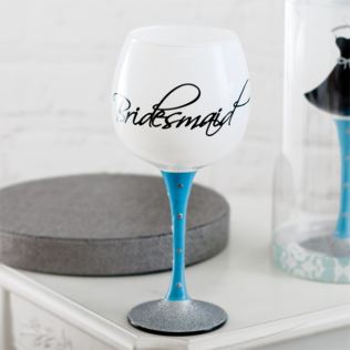 Bridesmaid Wine Glass Product Image
