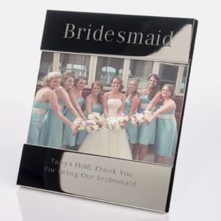 Engraved Bridesmaid Photo Frame Product Image