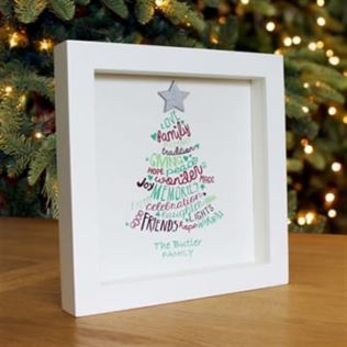 Personalised Christmas Family Print Product Image