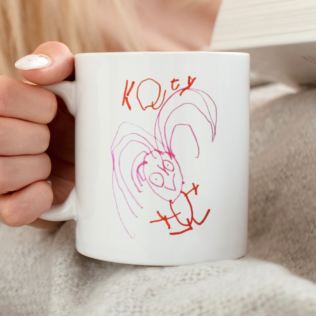 Your Childs Art on a Personalised Mug Product Image