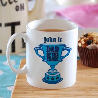 Dad of the Year Personalised Mug Product Image