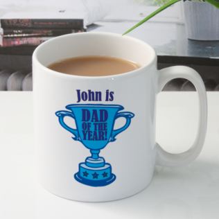 Grandpa of the Year Personalised Mug Product Image
