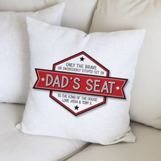 Personalised Dad's Seat Cushion Product Image