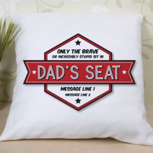 Personalised Dad's Seat Cushion Product Image