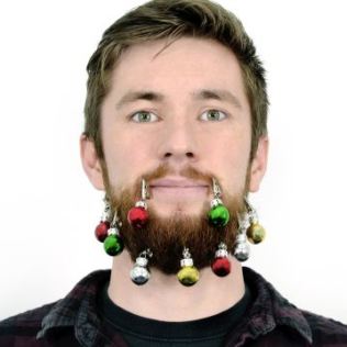 Beard Christmas Baubles Product Image