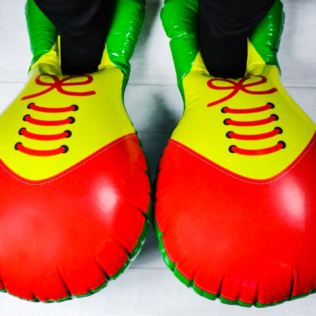 Inflatable Clown Shoes Product Image