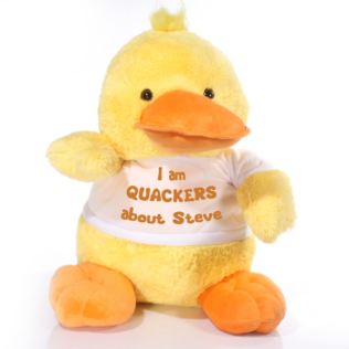Extra Large Personalised Duck Soft Toy Product Image